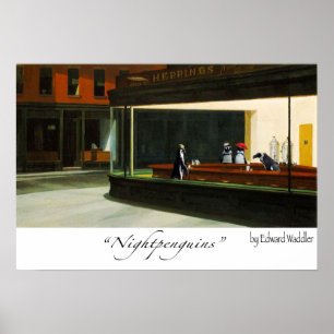 Poster nightpenguins