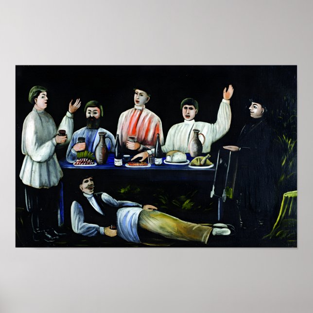 Poster Niko Pirosmani, peintre géorgien (Devant)