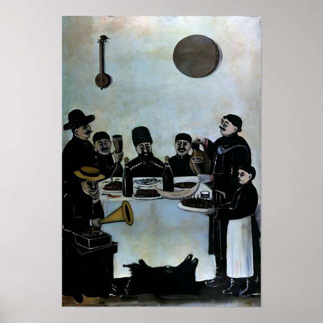Poster Niko Pirosmani, peintre géorgien (Devant)