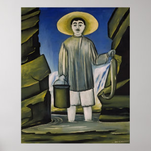 Poster Niko Pirosmani, peintre géorgien