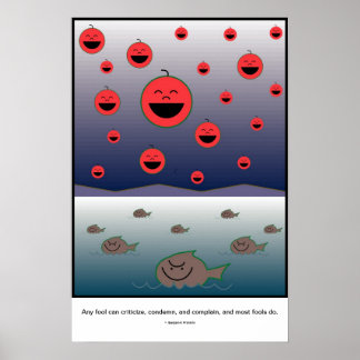 Poster N'importe quel idiot peut...