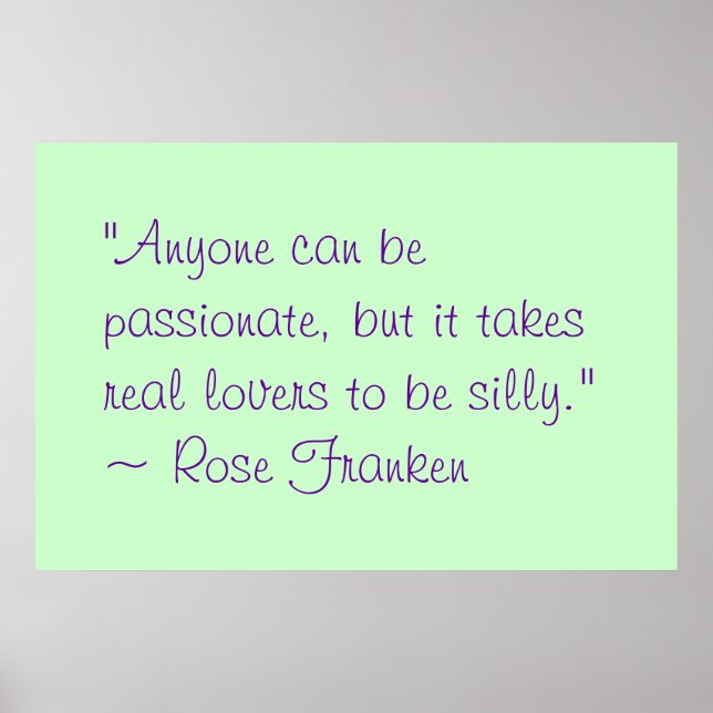 Poster N'Importe Qui Peut Être Passionné (Devant)