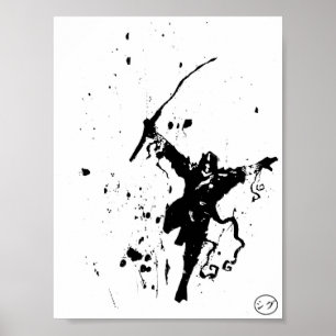 Poster Ninja 3 Print