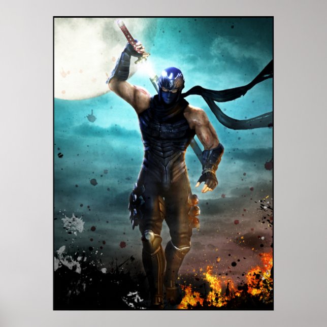 Poster ninja gaiden (Devant)