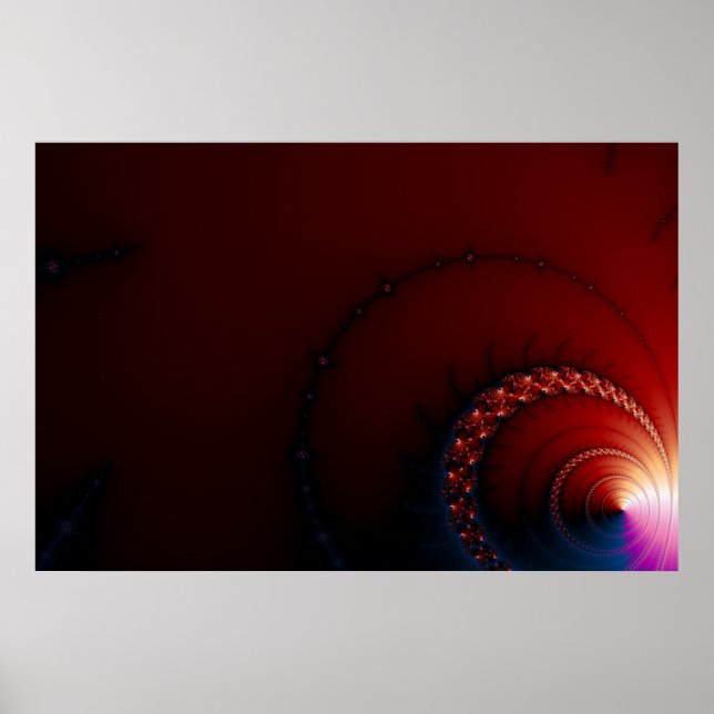 Poster Nips - Art Fractal (Devant)