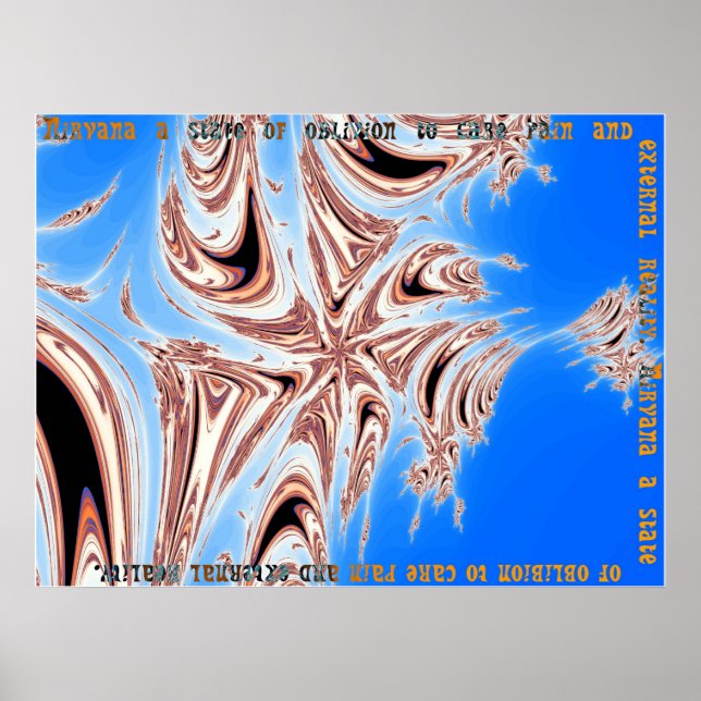 Poster Nirvana (Devant)