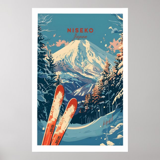 Poster Niseko Print Japon 1 (Devant)