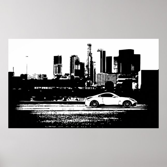 Poster Nissan 350z (Devant)