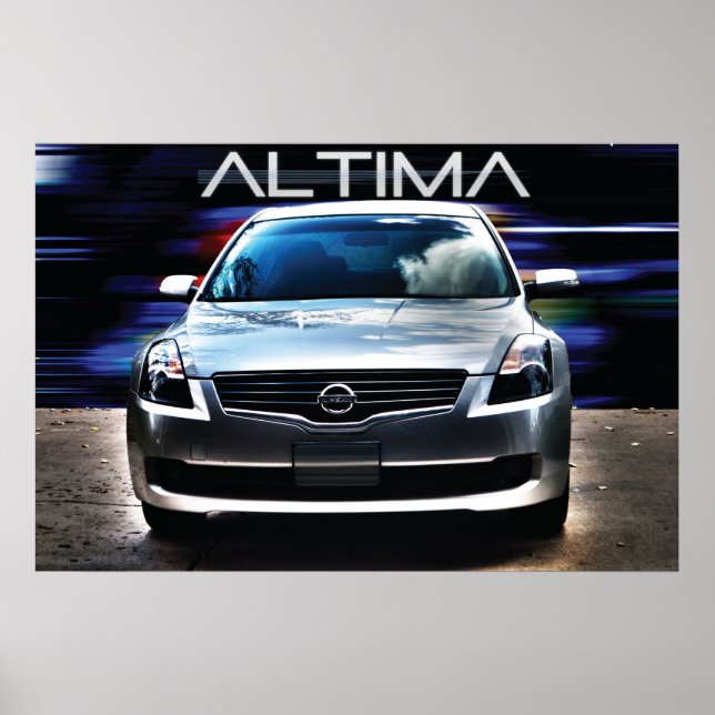 Poster Nissan Altima 2009 (Devant)