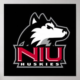 Poster NIU Huskies