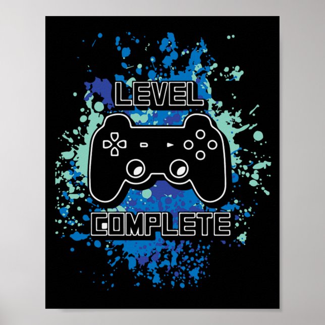 Poster Niveau Complet Jeux de Jeu Jeux de Jeu Jeux (Devant)