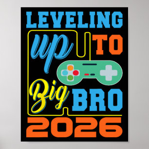 Poster Niveau Jusqu'À Big Bro 2026 Jeu Vidéo Grossesse R