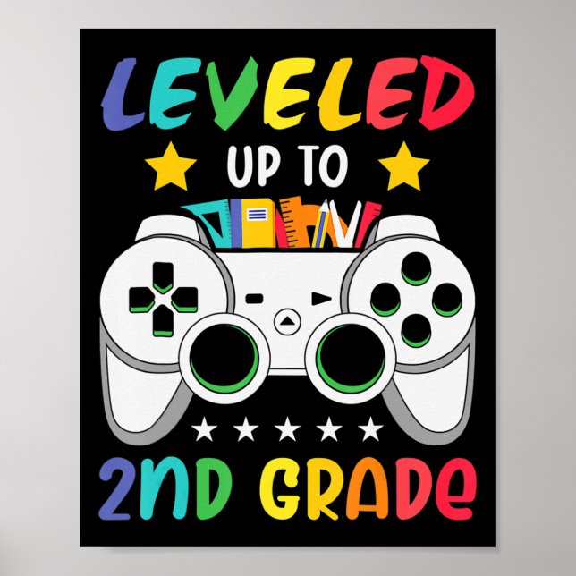 Poster Niveau Jusqu'À La 2E Classe Garçon Deuxième Classe (Devant)