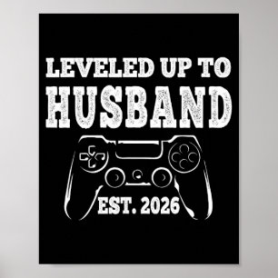Poster Niveau Supérieur Mari 2026 Nouvellement Marié Mari