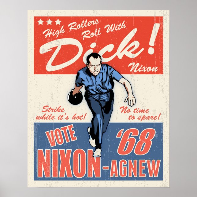 Poster Nixon, Roulez avec (Devant)