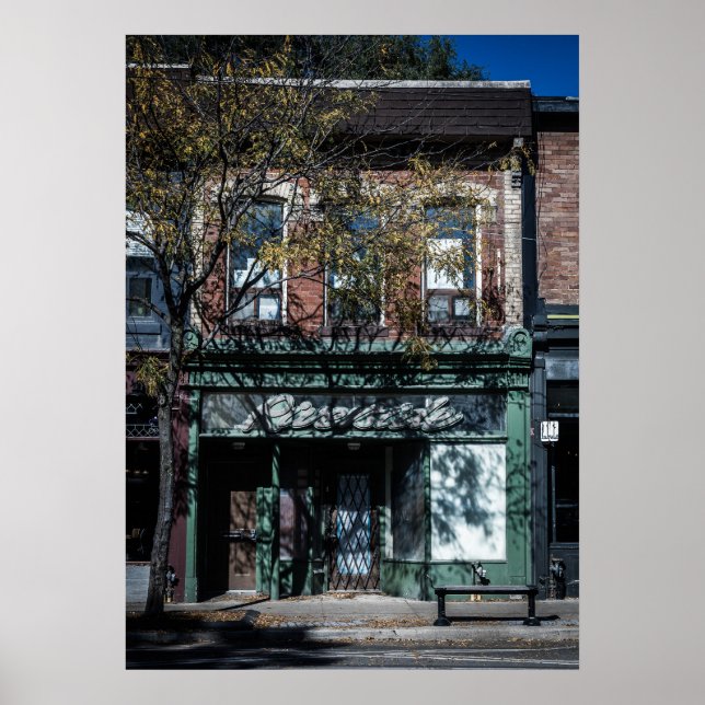 Poster No 808 Queen St E 4 Version couleur (Devant)