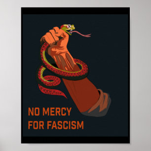Poster No Mercy For Fascism 2025 Edition