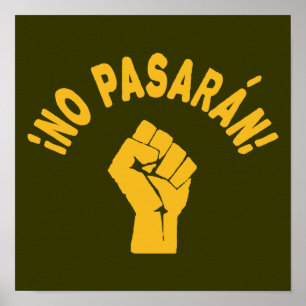 Poster No Pasaran - Ils ne passeront pas
