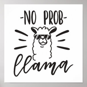 Poster No Prob Llama Design