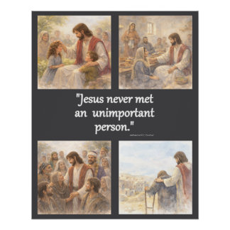 Poster No unimportant person