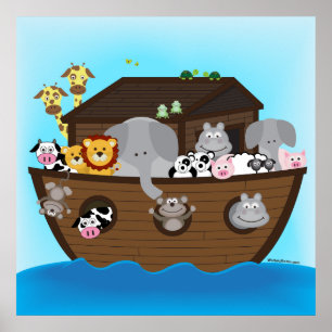 Poster Noah's Ark Print