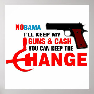Poster NOBAMA - Gardez le changement !
