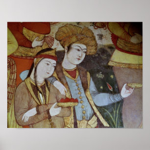 Poster Nobles devant la Cour de Shah Abbas I