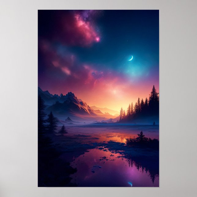 Poster Nocturne sauvage (Devant)