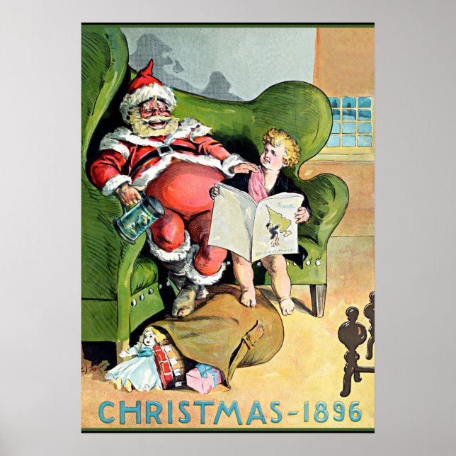 Poster Noël 1836 (Devant)