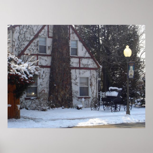 Poster Noël à l'époque (Devant)