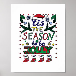 Poster Noël C'Est La Saison