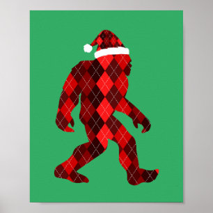 Poster Noël de Bigfoot - Noël drôle