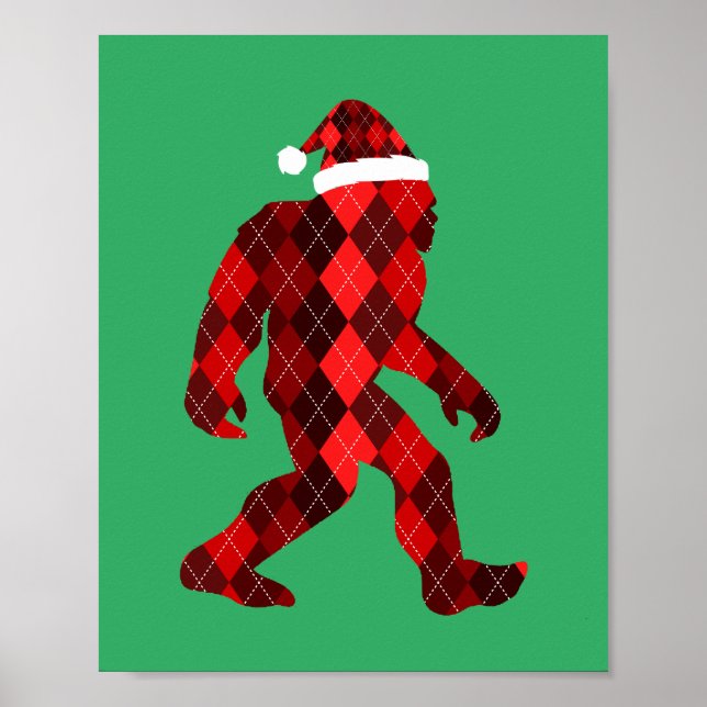 Poster Noël de Bigfoot - Noël drôle (Devant)