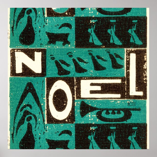 Poster Noel Green (Devant)
