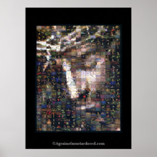 Poster Noël Jésus