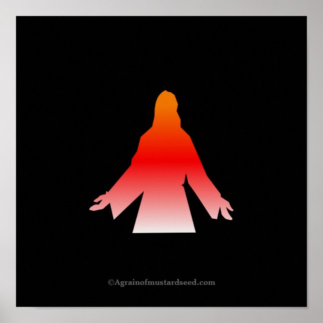 Poster Noël Jésus (Devant)