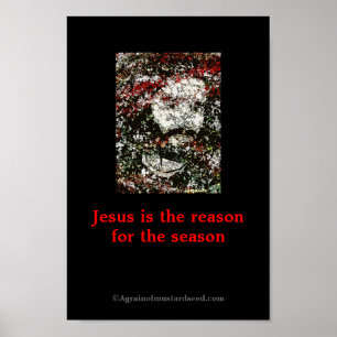 Poster Noël Jésus