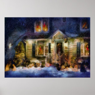 Poster Noël - La nuit avant Noël