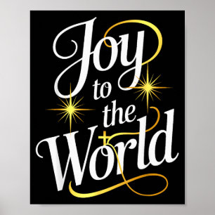 Poster Noël Nativité Naissance Chrétienne De Jésus Joie À