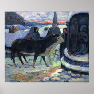Poster Noël par Eugène Henri Paul Gauguin