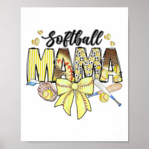 Poster Nœud Coquette Softll Maman Fête des Mères Softll