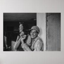 Noir et blanc 1968 Portrait européen d'un jeune