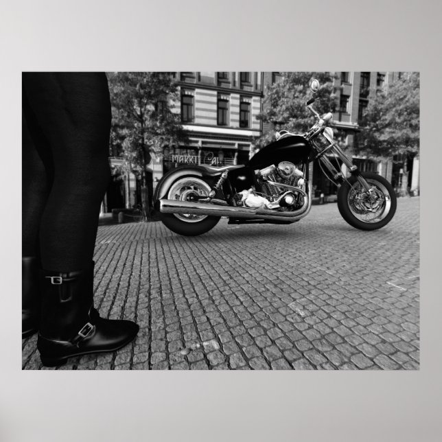 Poster Noir et blanc) - GRAND (Devant)