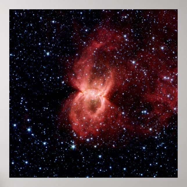 Poster noir Nebula Veuve (Devant)