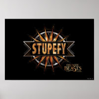 Noir & Or Stupefy Spell Graphisme