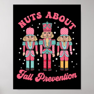 Poster Noix À propos de la prévention de l'automne Pt Nut