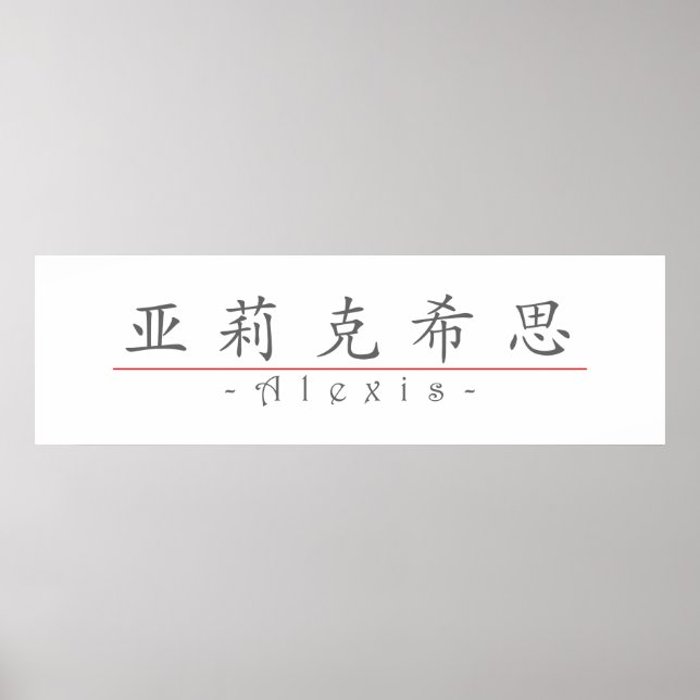 Poster Nom chinois pour Alexis 21025_1.pdf (Devant)