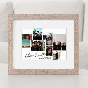 Poster Nom Collage modifiable Photo Grad 2023 School