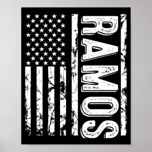 Poster Nom de famille Ramos Nom de famille drôle Équipe F