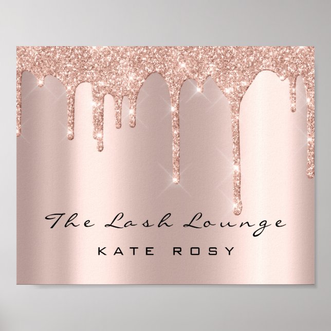 Poster Nom de l'étincelle Maquillage Artiste Beauté Studi (Devant)